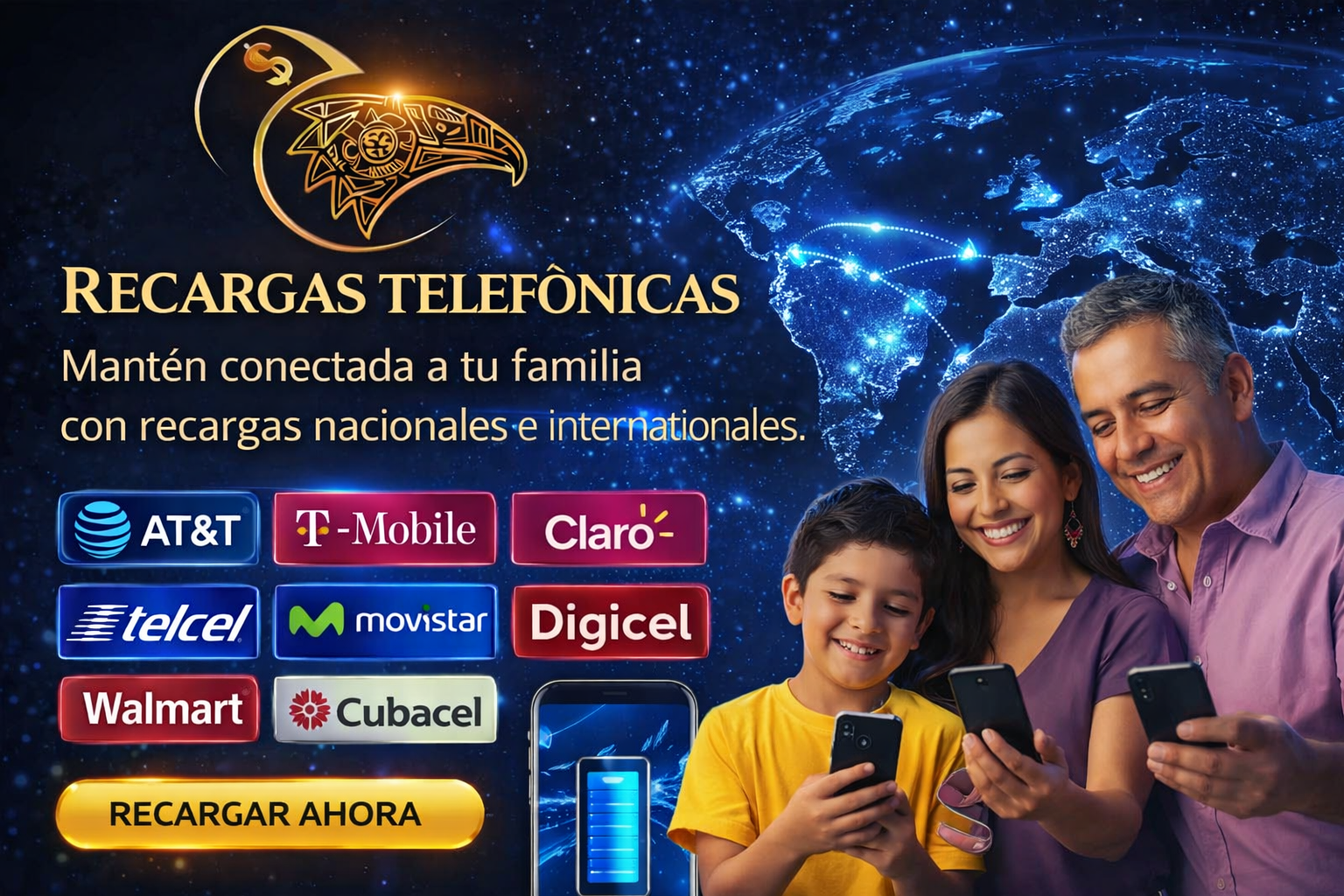 Recargas telefónicas